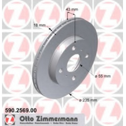 ZIMMERMANN                                                590.2569.00, Nenurodytas gamintojas, 590256900, auto detalė