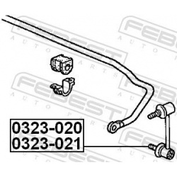 stabilizatoriaus traukė
                                FEBEST                                0323-021, Nenurodytas gamintoj