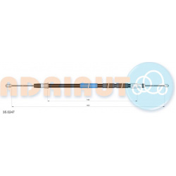 trosas, stovėjimo stabdys
                                ADRIAUTO                                                35.0247, A