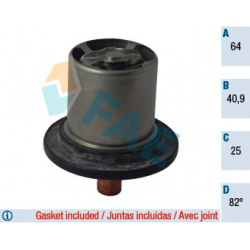 termostatas, aušinimo skystis
                                FAE                                                5331082, Ne