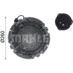 sankaba, radiatoriaus ventiliatorius BEHR *** PREMIUM LINE ***
                                MAHLE                         