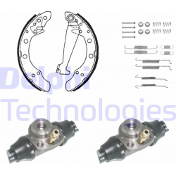 stabdžių trinkelių komplektas
                                DELPHI                                                KP849,