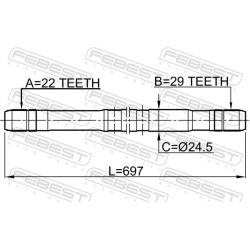 pusašis
                                FEBEST                                1112-NEXRH, Nenurodytas gamintojas, 1112-NEXRH