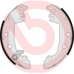stabdžių trinkelių komplektas ESSENTIAL LINE
                                BREMBO                                       
