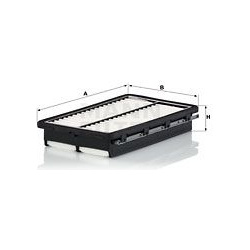 oro filtras
                                MANN-FILTER                                                C27310, MANN-FILTER, C
