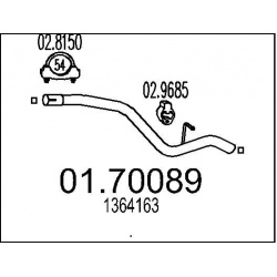 išleidimo kolektorius
                                MTS                                                01.70089, Nenurodyt