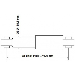 KYB                                                3450023, KYB, 3450023, auto detalė