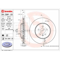 stabdžių diskas (1vnt) PRIME LINE - Lightweight
                                BREMBO                                     