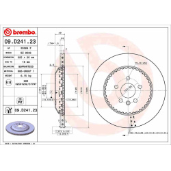 stabdžių diskas (1vnt) PRIME LINE - Lightweight
                                BREMBO                                     