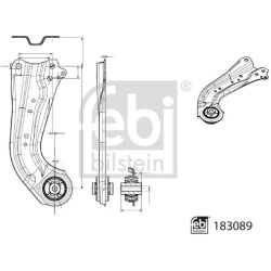 pakabos svirtis
                                FEBI BILSTEIN                                                183089, FEBI BIL