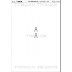 varžtų komplektas, stabdžių diskas
                                TRISCAN                                               