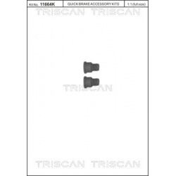 varžtų komplektas, stabdžių diskas
                                TRISCAN                                8105 116005, Ne