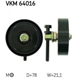 kreipiantysis skriemulys, V formos rumbuotas diržas
                                SKF                                VKM64