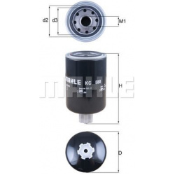 kuro filtras
                                MAHLE                                KC580, MAHLE, KC580, auto detalė