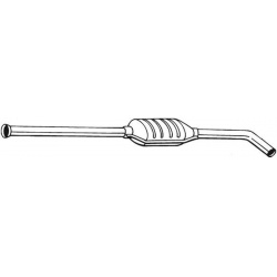 Vidurinis duslintuvas
                                BOSAL                                                283-567, Nenurodyt