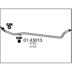 išleidimo kolektorius
                                MTS                                01.43013, Nenurodytas gamintojas, 0