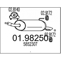 galinis duslintuvas
                                MTS                                01.98250, Nenurodytas gamintojas, 0198
