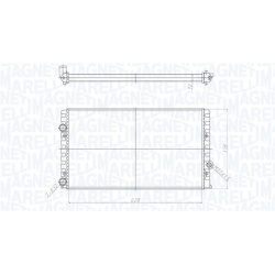 radiatorius, variklio aušinimas
                                MAGNETI MARELLI                                350213190700,