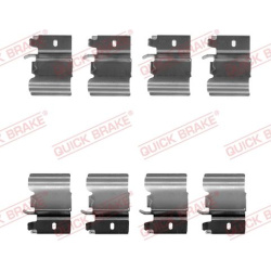 priedų komplektas, diskinių stabdžių trinkelės
                                QUICK BRAKE                              