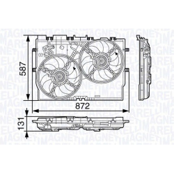 ventiliatorius, radiatoriaus
MAGNETI MARELLI 0