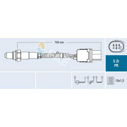 lambda jutiklis
                                FAE                                75127, Nenurodytas gamintojas, 75127, auto