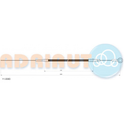 akceleratoriaus trosas
                                ADRIAUTO                                                11.0300, ADRIA