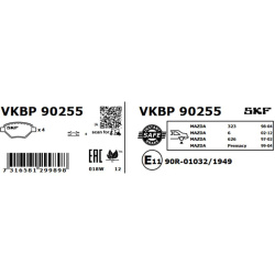 SKF                                                VKBP90255, SKF, VKBP90255, auto detalė