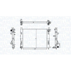 radiatorius, variklio aušinimas
                                MAGNETI MARELLI                                             
