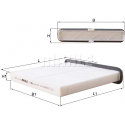 Filtras, salono oras
                                KNECHT                                                LA 1361, KNECHT, L