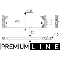 Aušintuvas tepalo
                                MAHLE                                                CLC 64 000P, MAHLE, C