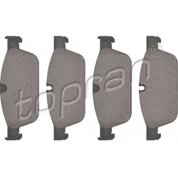 stabdžių trinkelių rinkinys, diskinis stabdys
                                TOPRAN                                      