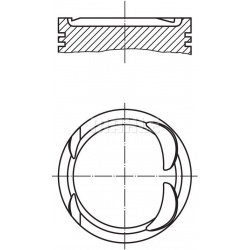 stūmoklis
                                MAHLE                                                081 12 02, MAHLE, 0811202, au