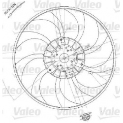 Ventiliatorius, radiatoriaus
                                VALEO                                                698412, VAL