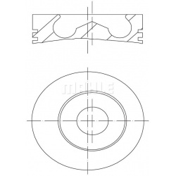 stūmoklis
                                MAHLE                                                015 91 02, MAHLE, 0159102, au