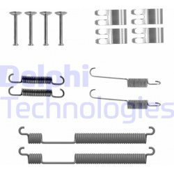 priedų komplektas, stabdžių trinkelės
                                DELPHI                                             