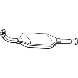 katalizatoriaus keitiklis
BOSAL 099-341, Nenur