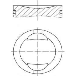 stūmoklis
                                MAHLE                                                009 36 02, MAHLE, 0093602, au