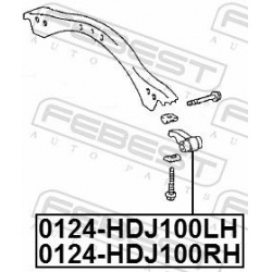 torsiono strypo jungtis
                                FEBEST                                0124-HDJ100LH, Nenurodytas gami