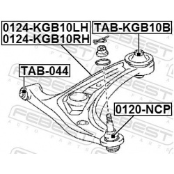 sailentblokas
                                FEBEST                                TAB-KGB10B, Nenurodytas gamintojas, TAB-K