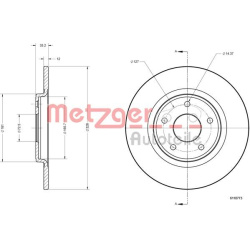 stabdžių diskas (1vnt)
                                METZGER                                6110773, Nenurodytas gamintoj