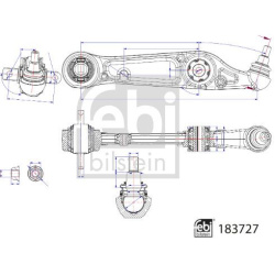 pakabos svirtis
                                FEBI BILSTEIN                                                183727, FEBI BIL