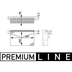 garintuvas, oro kondicionierius BEHR *** PREMIUM LINE ***
                                MAHLE                              
