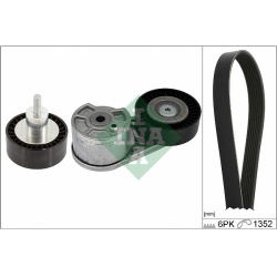 V formos rumbuotas diržas, komplektas
                                INA                                                529