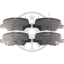 stabdžių trinkelių rinkinys, diskinis stabdys
                                OPTIMAL                                     