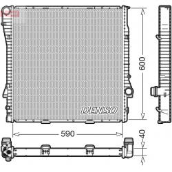 radiatorius, variklio aušinimas
                                DENSO                                                DRM0511