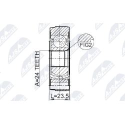 Lankstas, kardaninis velenas
                                NTY-SPEC                                                NPW-VV-0