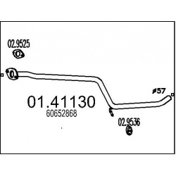 išleidimo kolektorius
                                MTS                                                01.41130, Nenurodyt