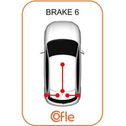 trosas, stovėjimo stabdys
                                COFLE                                                92.20.160B078