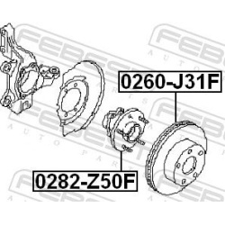 rato stebulė
                                FEBEST                                0282-Z50F, Nenurodytas gamintojas, 0282-Z