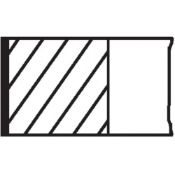 stūmoklio žiedų komplektas
                                MAHLE                                                039 82 N0,